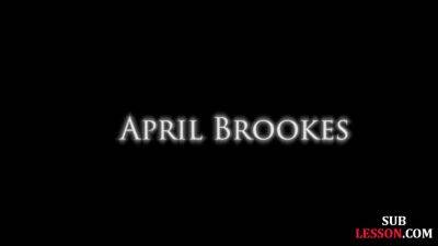 BDSM babe with ballgagged mouth fucked in spanking 3some - txxx.com