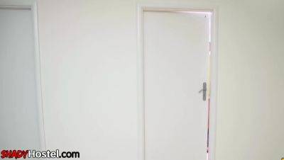 Nasty hostel bitches smashed by big dick in threesome - txxx.com