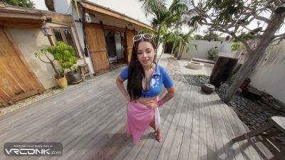 VR Conk Sexy Bella Luna fucks hard In One Piece Nico Robin Parody HD Porn pt2 - txxx.com