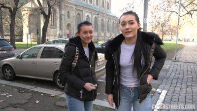 Czech Streets – Naive Sexy Young Twins - txxx.com - Czech Republic