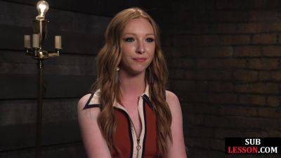 Sub deepthroat babe whipped and fingered by dom master - hotmovs.com