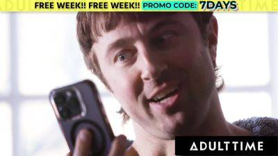 ADULT TIME - Naughty Masseuse Vanna Bardot Gives Big Dick Man His First Oiled-Up Nuru Massage - hotmovs.com