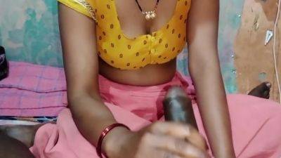 Country Sister-in-law Massaged Her Brother-in-laws Penis And Released Water From His Penis. Country Sister-in-law Massaged Her - desi-porntube.com