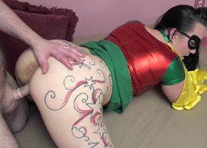 ChickPass - Logan bangs slutty superheroine Selena Sky - hclips.com