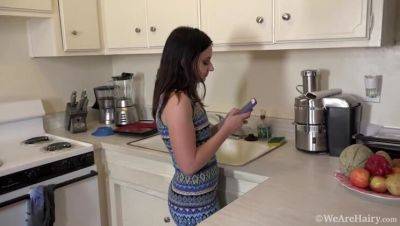 Amy Faye's Kitchen Striptease & Masturbation - xxxfiles.com