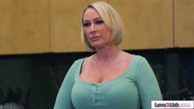 Lesbian stepdaughters are in charge now and licking stepmom - hotmovs.com