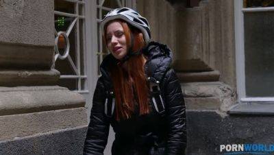 Blonde BBC Lifts Redhead Kira Lord's Bad Mood with Hot Action - porntry.com