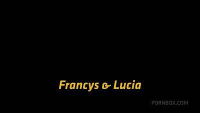 Mischievous Lucia with Francys Belle,Lucia Denvile by VIPissy - PissVids - hotmovs.com