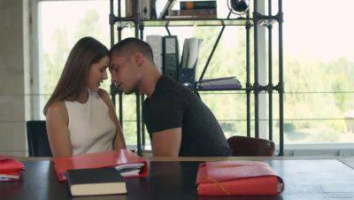 Facial Fun with Sybil, a Brunette Goddess - POV - porntry.com