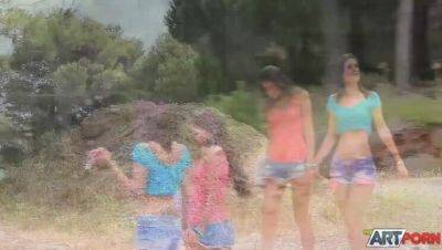 Carol Vega and Agnessa: A Lesbian Adventure in the Tourist Spot - porntry.com