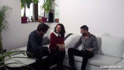 Greedy Leonie's Big Tits Threesome - veryfreeporn.com