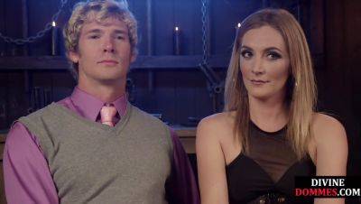 Divine whipping domina in stockings pegs rimming sub - hotmovs.com