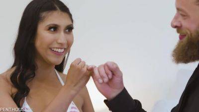 Brunette Moves In on Stepdad: Facial Finish - porntry.com