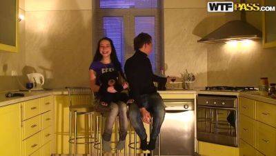 Amateur Porn Video Featuring Ilya & Cindy Jays in the Kitchen - xxxfiles.com