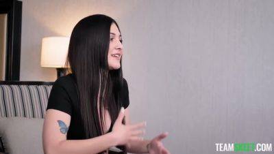 April Valentino: A Confident Newcomer with Gorgeous Features - porntry.com