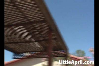 Little April licked out by tasty petite brunette - hotmovs.com