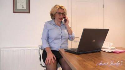 Camilla's Big Tits Work Late for Some Relief - xxxfiles.com