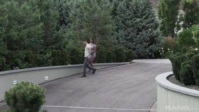 Olivia Nice - Olivia Nice's Roadside Romp Leaves Her with a Sore Pussy - porntry.com