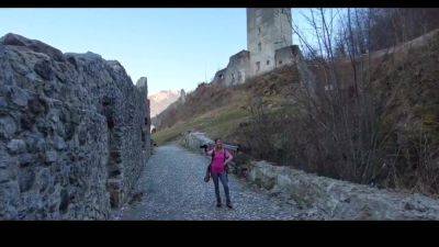 Caught! Recognized By Strangers While Hiking In The Mountains! Now Im Already Fucking In A Castle! - hotmovs.com