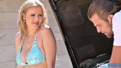 Mechanic Services Her From the Back Door GP1564 - AnalVids - hotmovs.com - Russia