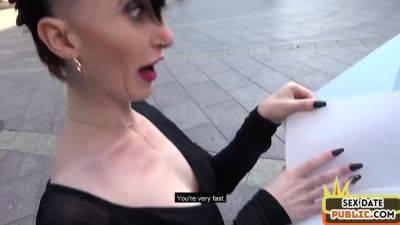 Pickedup alternative goth pussydrilled POV - hotmovs.com