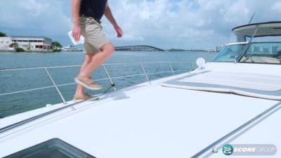 Big-Busted Bikini Babe Billi Bardot's Boat Boning - hotmovs.com