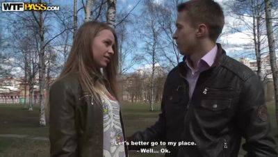 Facial Fun with Adventurous Blonde, Hanna - veryfreeporn.com