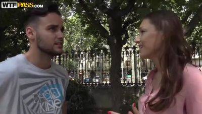 Hang out with a red-headed stunner and blow your load with Macy and Cesar - xxxfiles.com