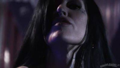 Tattooed Janey Doe's Big Tits Covered in Cum - veryfreeporn.com