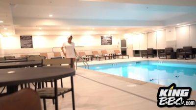 KingBBC Fucking Ms Red X at the Convention - hotmovs.com