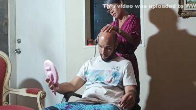 I Ask My Stepmom To Shave Me And I End Up Fucking Her Hard - hclips.com