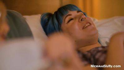 Wanna Fuck Us Both? Charlotte San & Stacie Doll at NiceAndSlutty - hotmovs.com