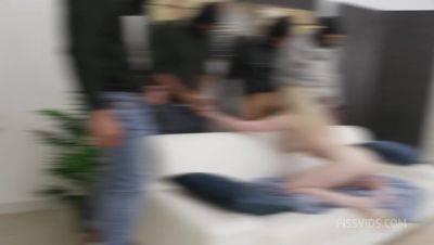 Masked Vs Rebel Rhyder wet, 4on1, BBC ATM, DAP, No Pussy, Gapes, ButtRose, Pee Drink, Squirt, Cum in Mouth, Swallow GIO2330 - PissVids - hotmovs.com