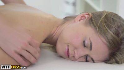Blonde Violette Pure Desires Passionate Erotic Massage - porntry.com