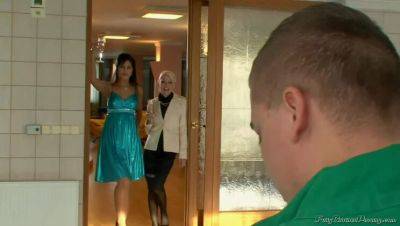 Pissing Alongside Lena Cova & Defrancesca Gallardo - porntry.com