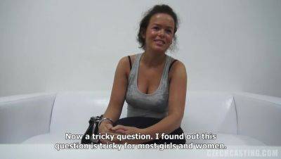 Brunette Monika in POV Action - veryfreeporn.com