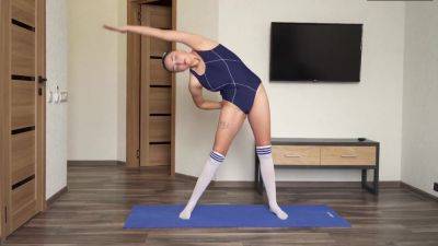 Lena S - Gymnastics Display Mesmerizes With Sheer Elegance - upornia.com