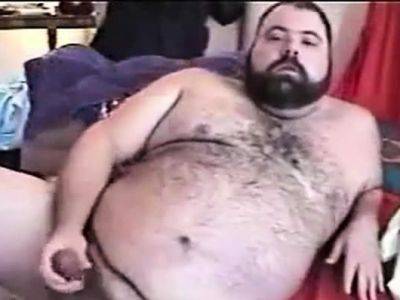 Hairy Chubby Bear Jo1 - drtuber.com