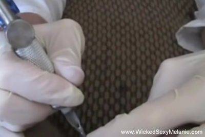 Amateur Blond Babe Plays In This Medical Fantasy - hotmovs.com