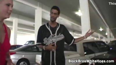 Blonde Pornstar Fucks A Big Black Cock - hotmovs.com