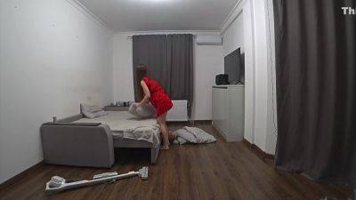 Cuckold Is Looking At His Fucking Wife Behind The Mirror! Real Cheating - hclips.com