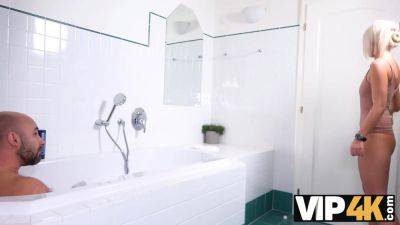 VIP4K. teen 18+ hottie fucked by bull like a sex toy and filled with semen - hotmovs.com