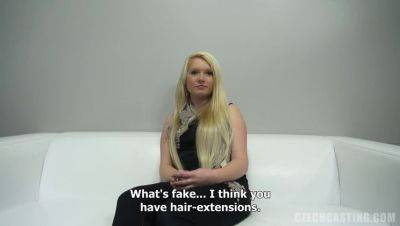 Blonde Veronika's Tempting Audition - xxxfiles.com - Czech Republic