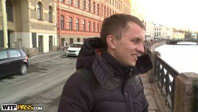 Spontaneous Encounter: Facial Fun with Sergei & Sandy Marins for Brunette Fantina - xxxfiles.com