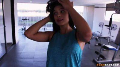 Emma's Steamy Exercise Session - porntry.com