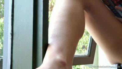 Alana's Solo Seduction: The Window Wank - xxxfiles.com