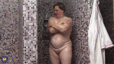 Scarlett - Mature Beauties Nina, Margitte, & Jolanta - Unwind in Sauna with Big Tits - porntry.com