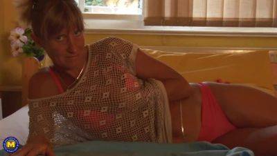 Mature housewife Sybilla's toy collection - xxxfiles.com