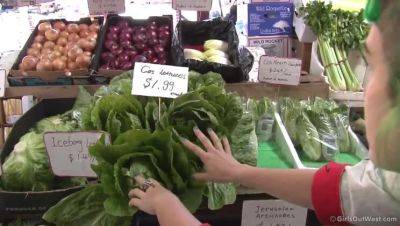 Outdoor Passions: Brunette Babes Anne & Emerald - porntry.com