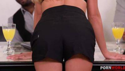 Interracial DP Tragedy: Stretched & Defiled with Co-workers - veryfreeporn.com